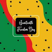 Juneteenth theme abstract background, freedom day, annual holiday. with empty space for text, vector design for banner, greeting card, poster, social media.