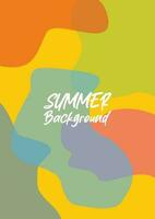 awesome abstract pattern summer background. Colorful vector design for banners, greeting cards, posters, social media.