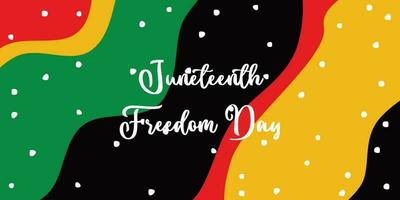 Juneteenth theme abstract background, freedom day, annual holiday. with empty space for text, vector design for banner, greeting card, poster, social media.