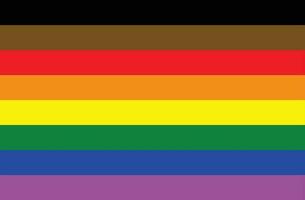 Love is Love, LGBT flag, rainbow color love symbol, pride month in June, vector illustration.