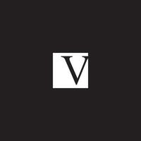 v logo icono diseño modelo elementos vector