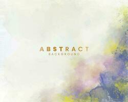 Abstract splashed watercolor background. Design for your cover, date, postcard, banner, logo. vector