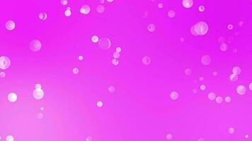 Abstract pink bright bokeh Space background Magic concept Light effect video