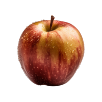 Apfel, Apfel png, Apfel mit transparent Hintergrund, ai generiert png