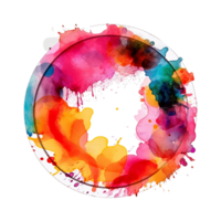 Round Frame, Round Frame , Round Frame Bold Color Transparent Background png