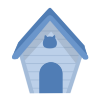 Cat House Illustration png