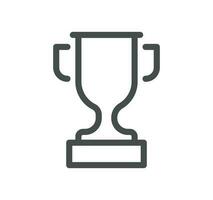 Awards related icon outline and linear vector. vector