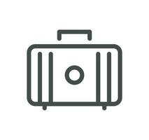 Hotel related icon outline and linear vector. vector