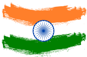 desenho de bandeira indiana png