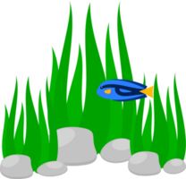 Fish under the water png