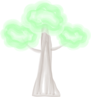Hand Drawing of a Tree in Water Color Paint png