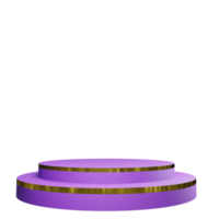 Violet podium suitable for product display, presentation. png