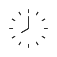 wall clock icon illustration png
