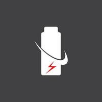 Power Battery Energy Logo Vector Illustration