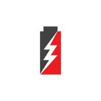 Power Battery Energy Logo Vector Illustration