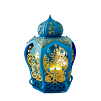 Islamic lantern png generative ai