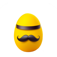 rétro Pâques Oeuf emoji illustration png génératif ai