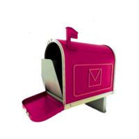 Post box png generative ai