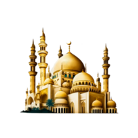 Muslim Moschee png generativ ai