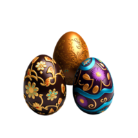 decorativo Pasqua uovo png generativo ai