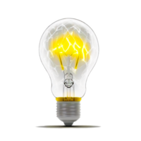 Isolated light bulb png