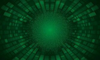Modern Holographic Globe on Technology Background vector