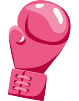 pink boxing glove  png