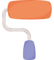 paint roller design  png