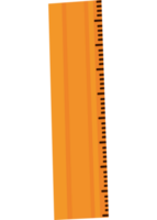 school ruler design  png