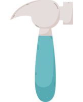 azul martillo diseño terminado blanco png