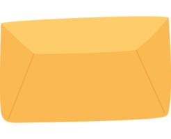 aberto carta envelope sobre branco png