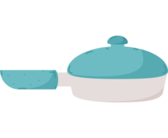 blue pan design  png