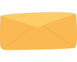 Brief Briefumschlag Design isoliert Symbol png