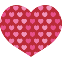 heart with little hearts  png