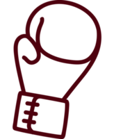 boxing glove silhouette  png