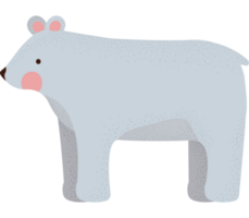 Polar- Bär Design Über Weiß png