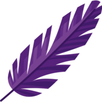 Purper veer vector over- wit png