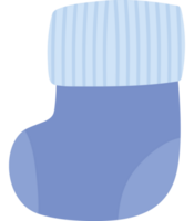 Baby Blau Socke Über Weiß png