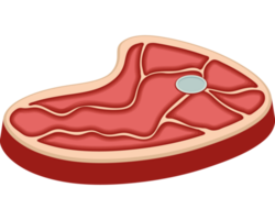 carne de vaca filete carnicería carne comida icono png