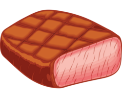 skinka butchery kött mat ikon png