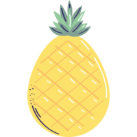 Frais ananas fruit en bonne santé icône png