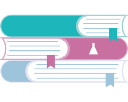 pile text books library icon png