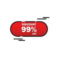 Sale discount icon. Special offer price signs, Discount OFF vector