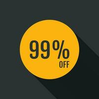 Sale discount icon. Special offer price signs, Discount OFF vector