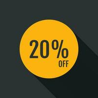 Sale discount icon. Special offer price signs, Discount OFF vector