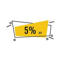 Sale discount icon. Special offer price signs, Discount OFF vector