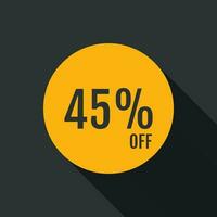 Sale discount icon. Special offer price signs, Discount OFF vector