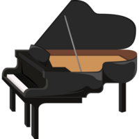 großartig Klavier Jazz Instrument Symbol png