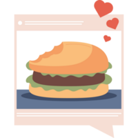 fast food blog template icon png