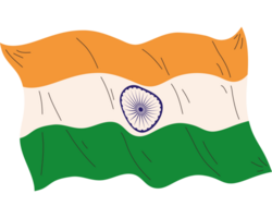 India bandera ondulación país icono png